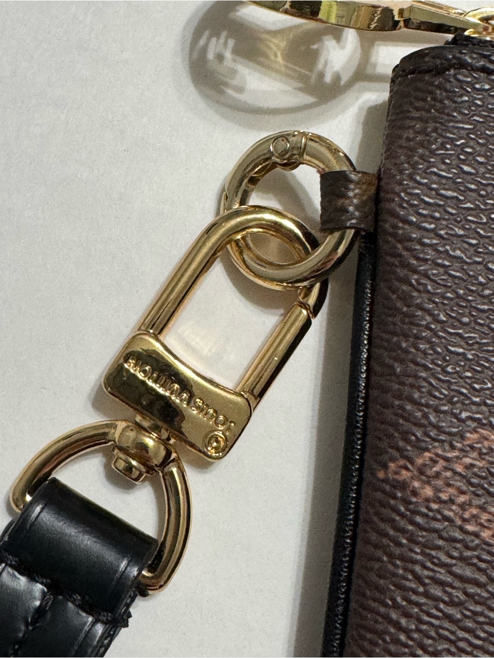 Louis Vuitton Reverse Monogram Giant Trio Rectangle Pouch Single Piece - Picture 5 of 11